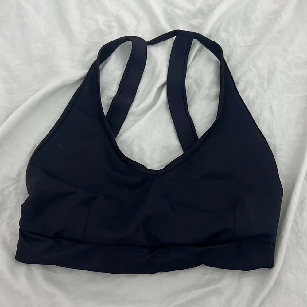 Black dance bra